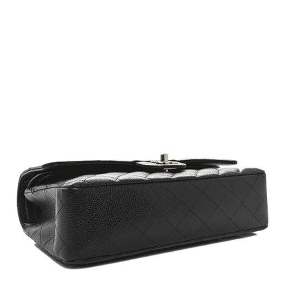 Chanel Caviar Quilted Medium Double Flap Black 4 of 11