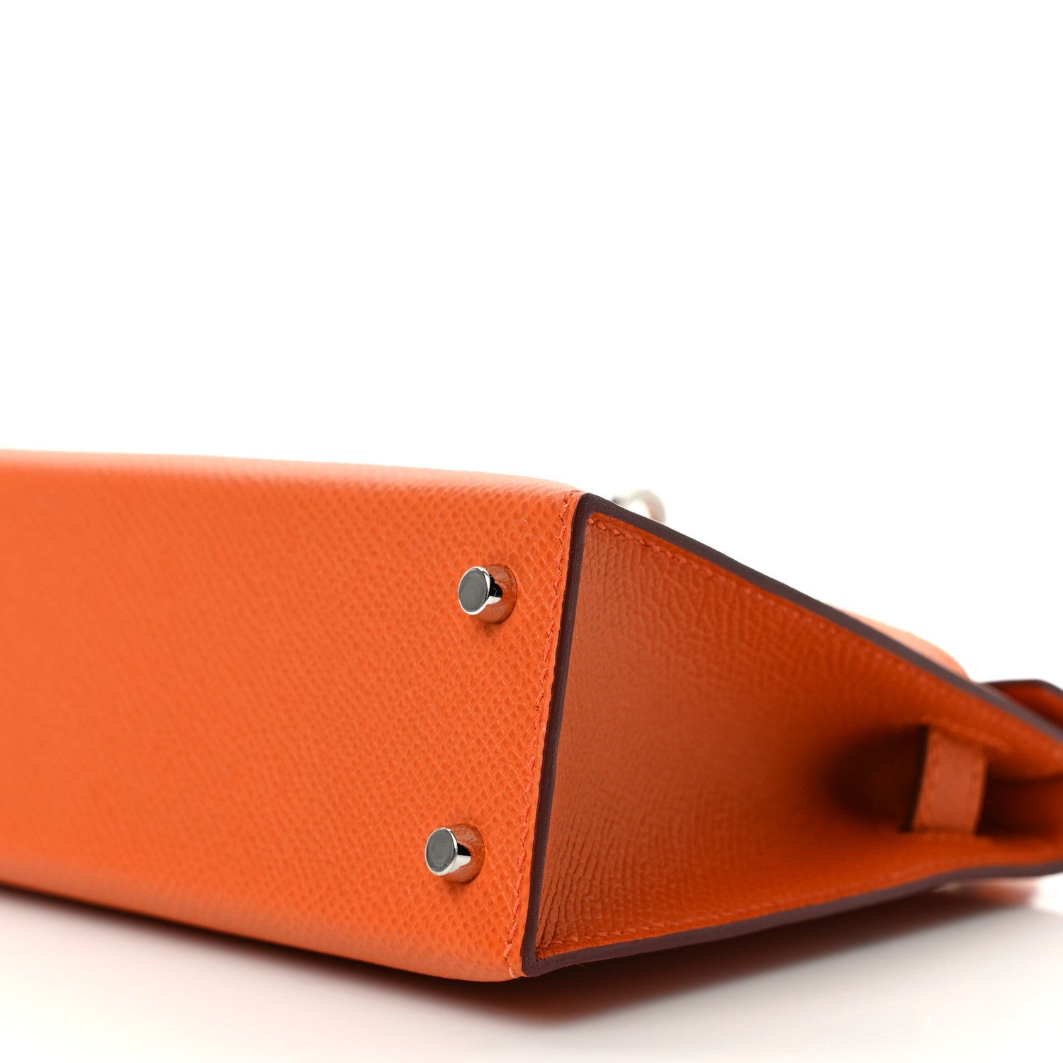 Hermes Epsom Mini Kelly Sellier 20 Orange 9 of 10