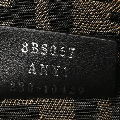 Fendi Vitello King Plexiglass Logo Embossed Mini By The Way Top Handle Boston Bag White Yellow 7 of 10