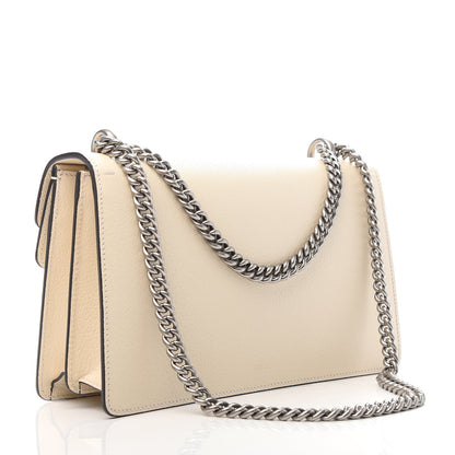 Gucci Textured Calfskin Crystal Small Dionysus Shoulder Bag Mystic White 3 of 9