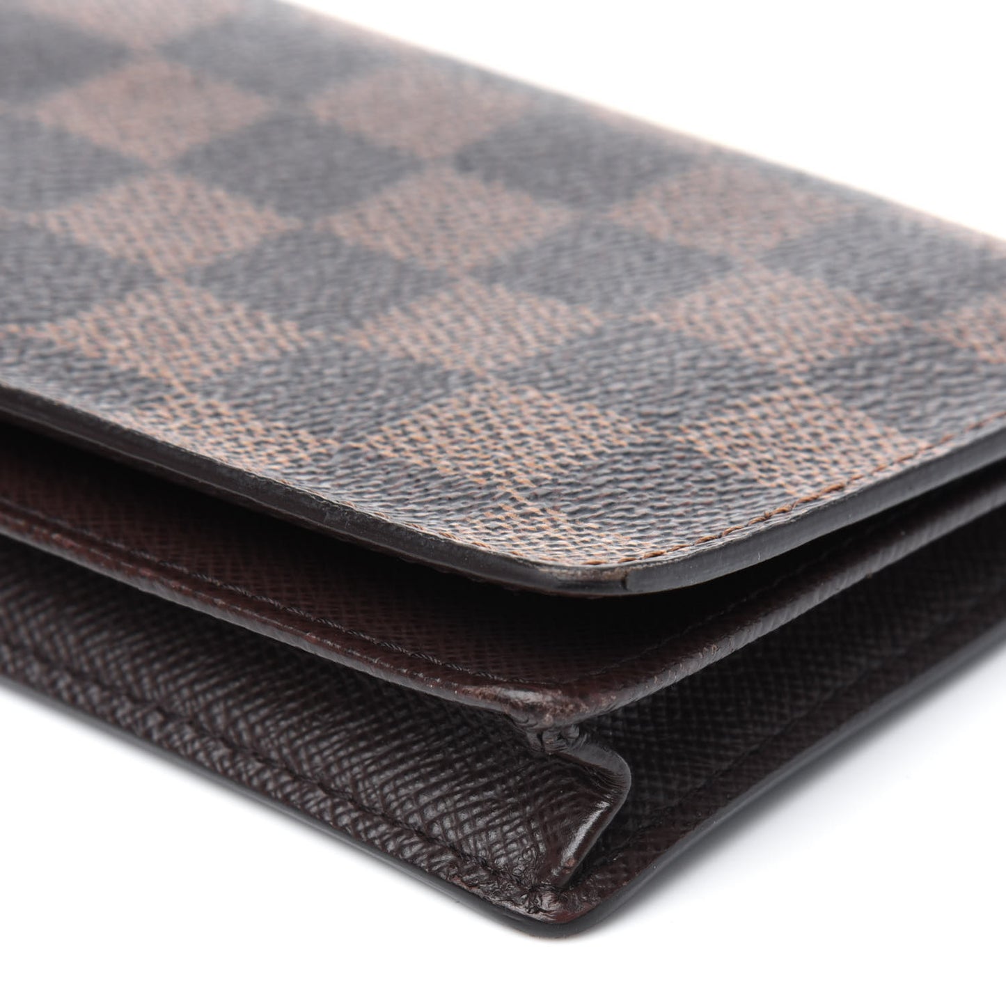 Damier Ebene Porte-Cartes Credit Yen Checkbook Wallet