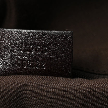 Gucci Nylon Monogram Hobo Dark Brown 6 of 9