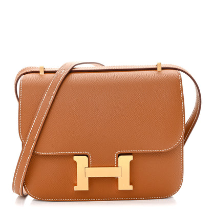 Hermes Epsom Constance 18 Gold 1 of 11