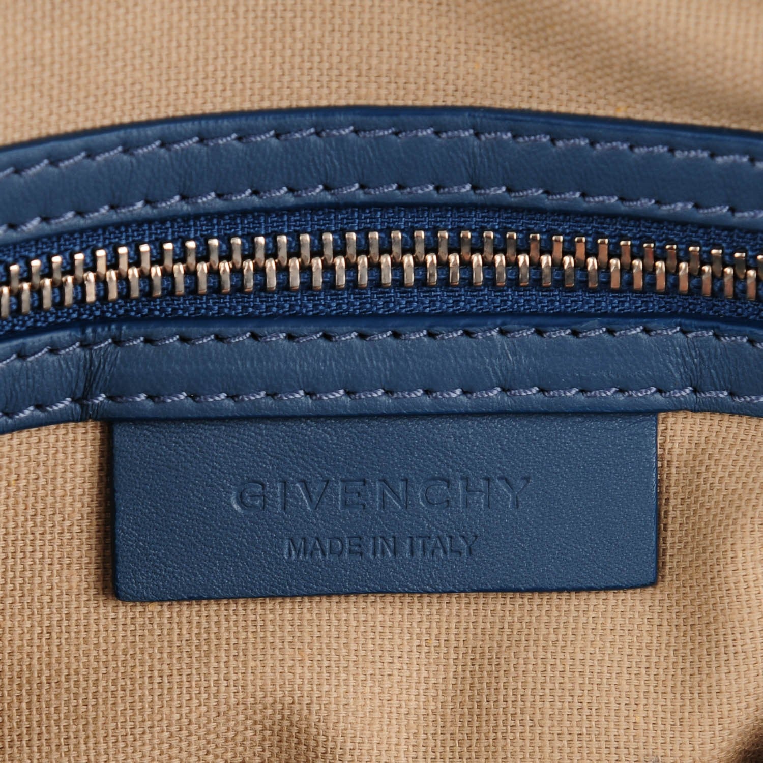 Givenchy Tumbled Sheepskin Medium Pandora Mineral Blue 6 of 8