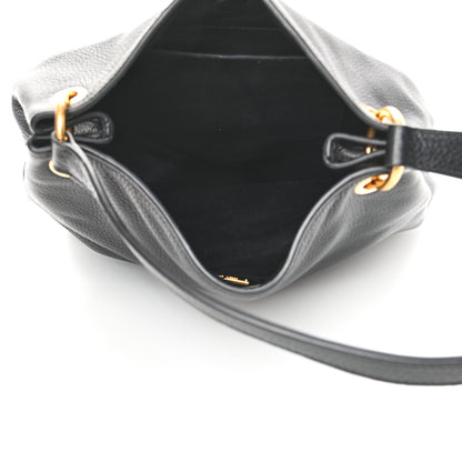 Miu Miu Vitello Phenix Shoulder Bag Black 4 of 11