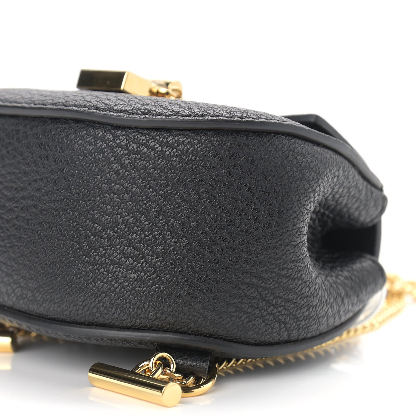 Grained Lambskin Mini Drew Shoulder Bag