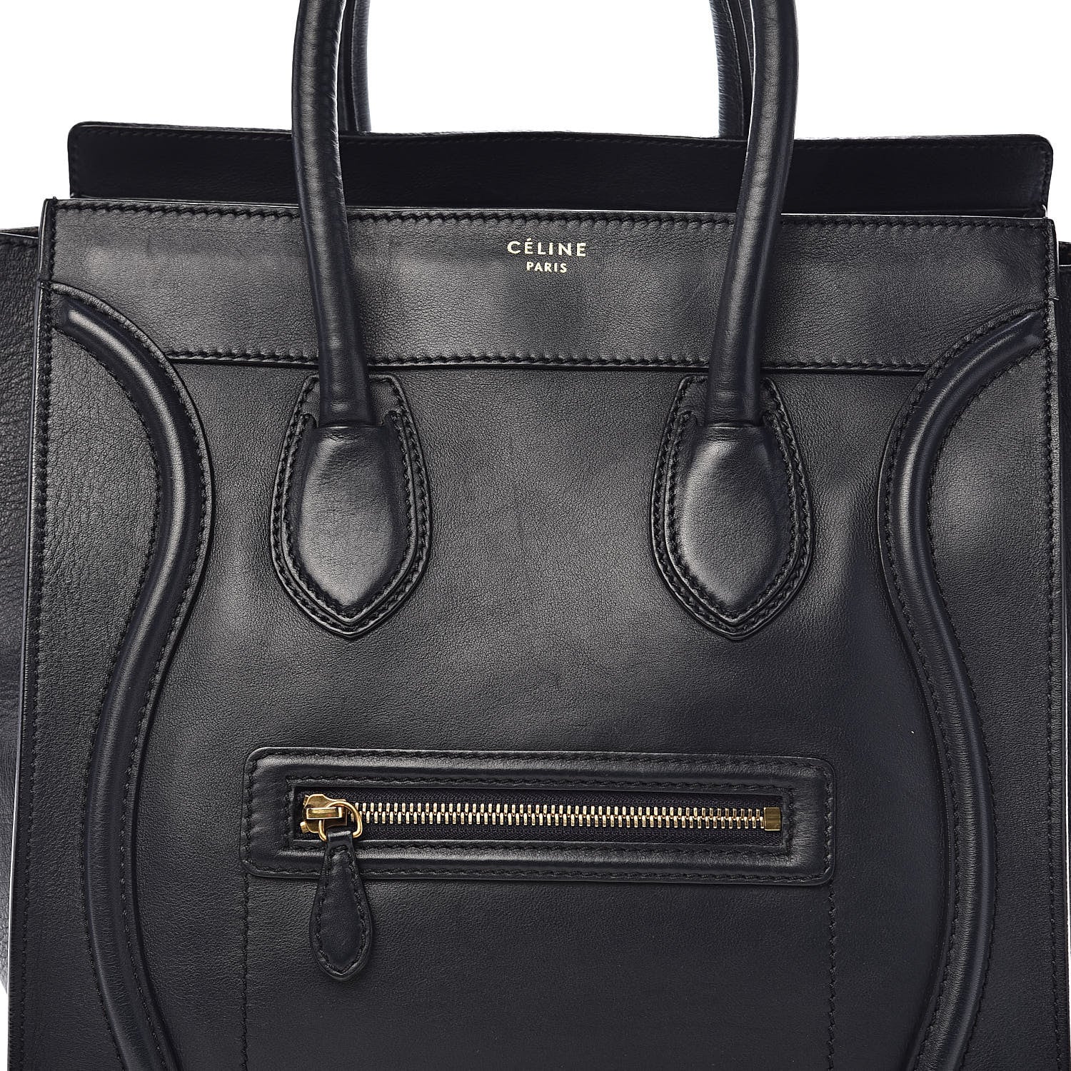 Celine Smooth Calfskin Mini Luggage Ink 16 of 16