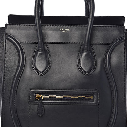 Celine Smooth Calfskin Mini Luggage Ink 16 of 16