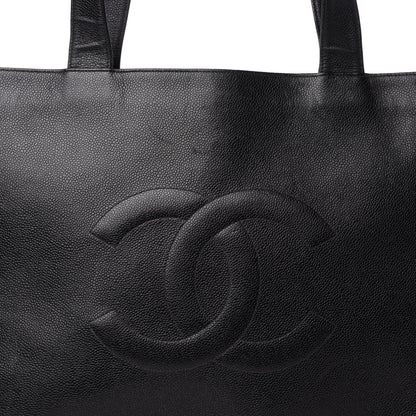 Chanel Caviar CC Tote Black 11 of 11