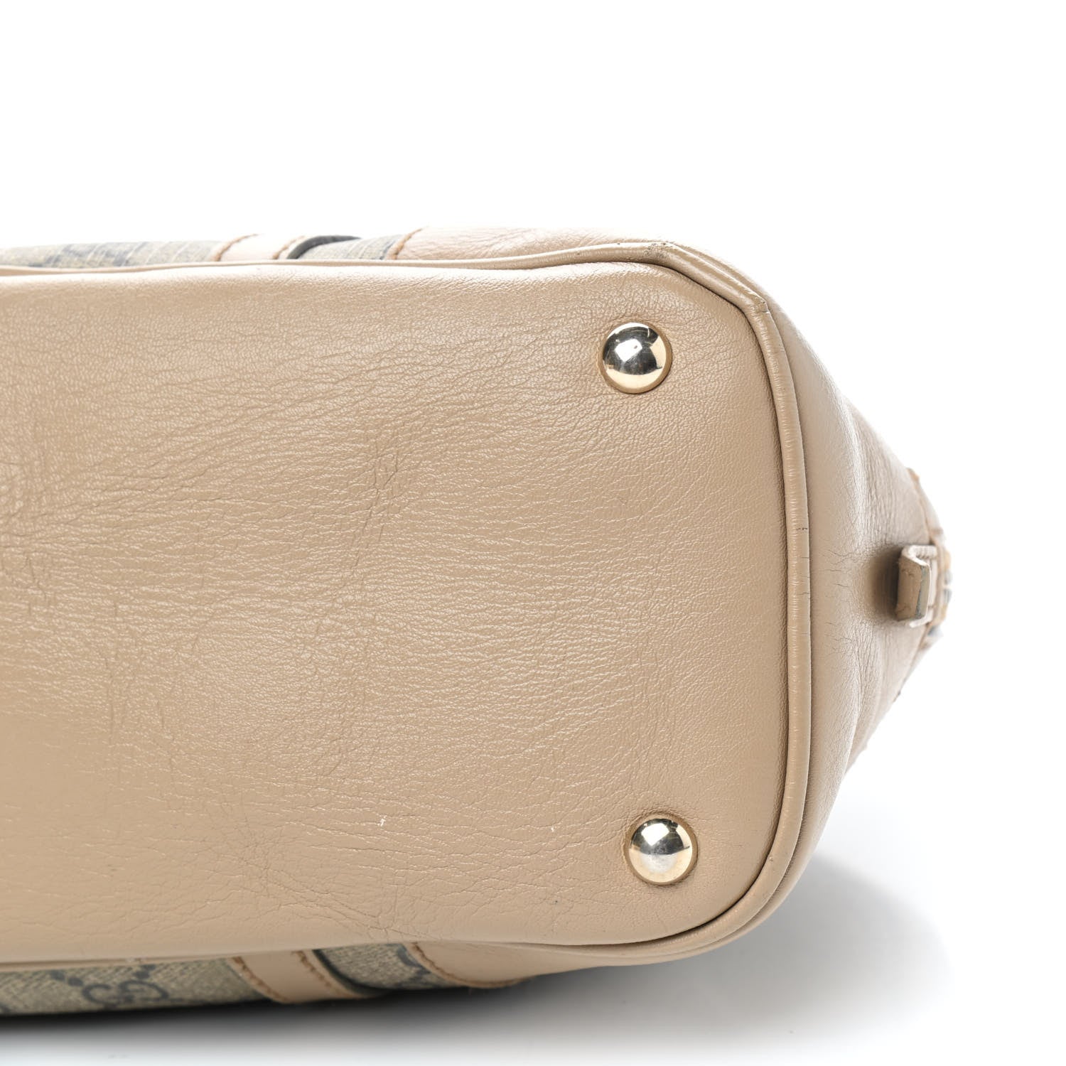 Gucci GG Supreme Monogram Small Nice Top Handle Dome Bag Beige 6 of 12
