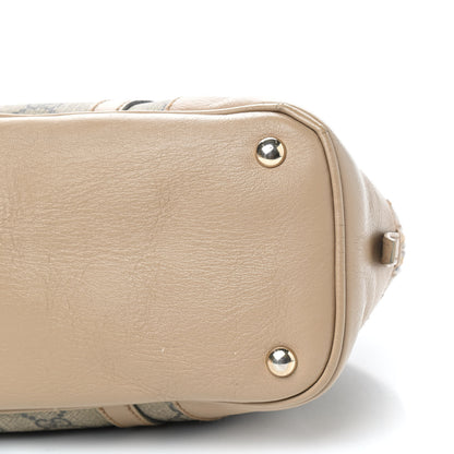 Gucci GG Supreme Monogram Small Nice Top Handle Dome Bag Beige 6 of 12