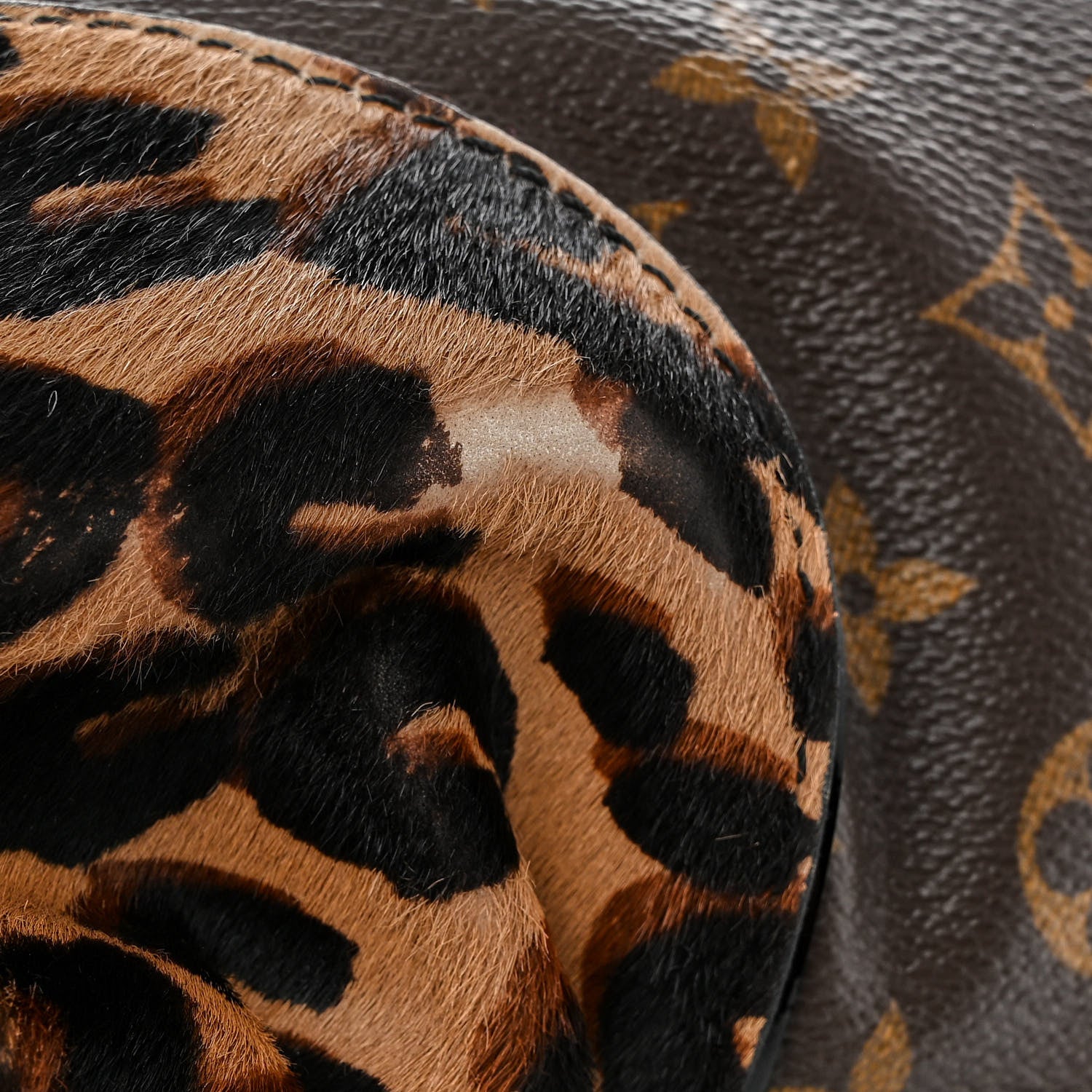 Louis Vuitton Monogram Leopard Polly 14 of 15