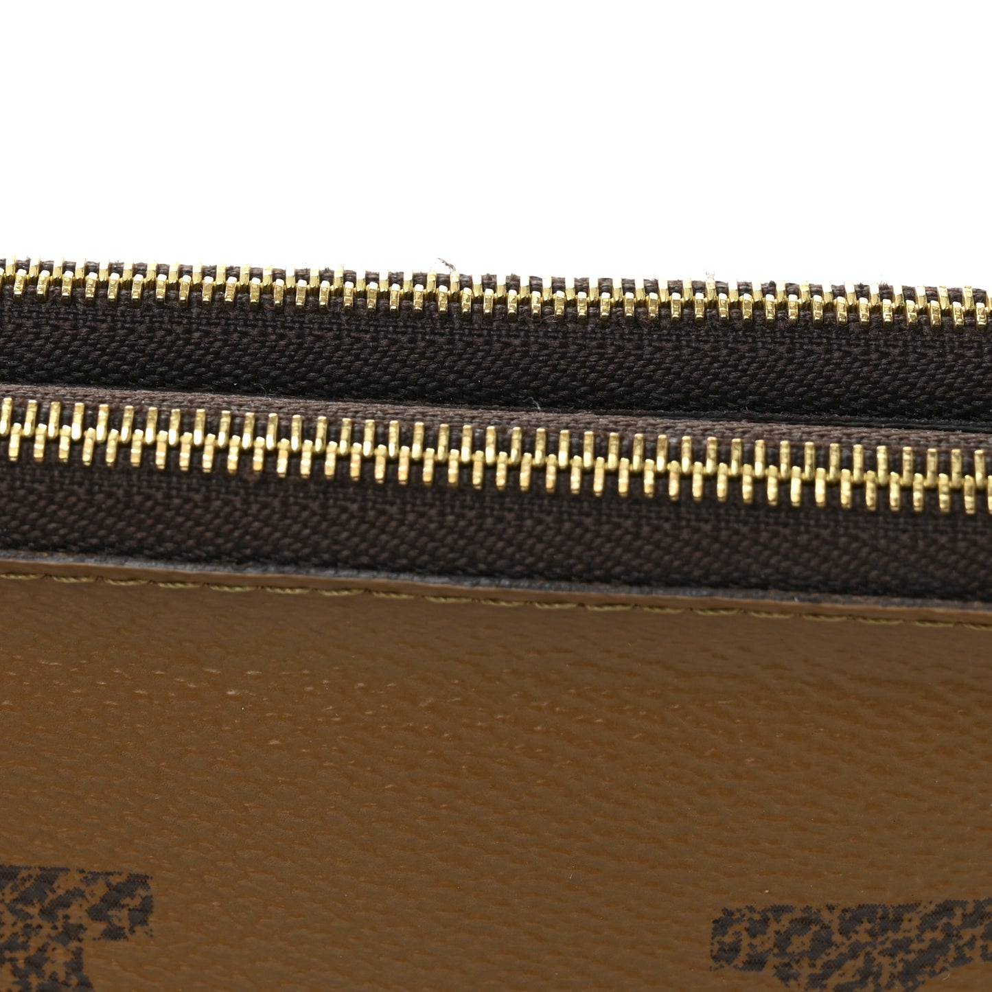 Reverse Monogram Giant Double Zip Pochette