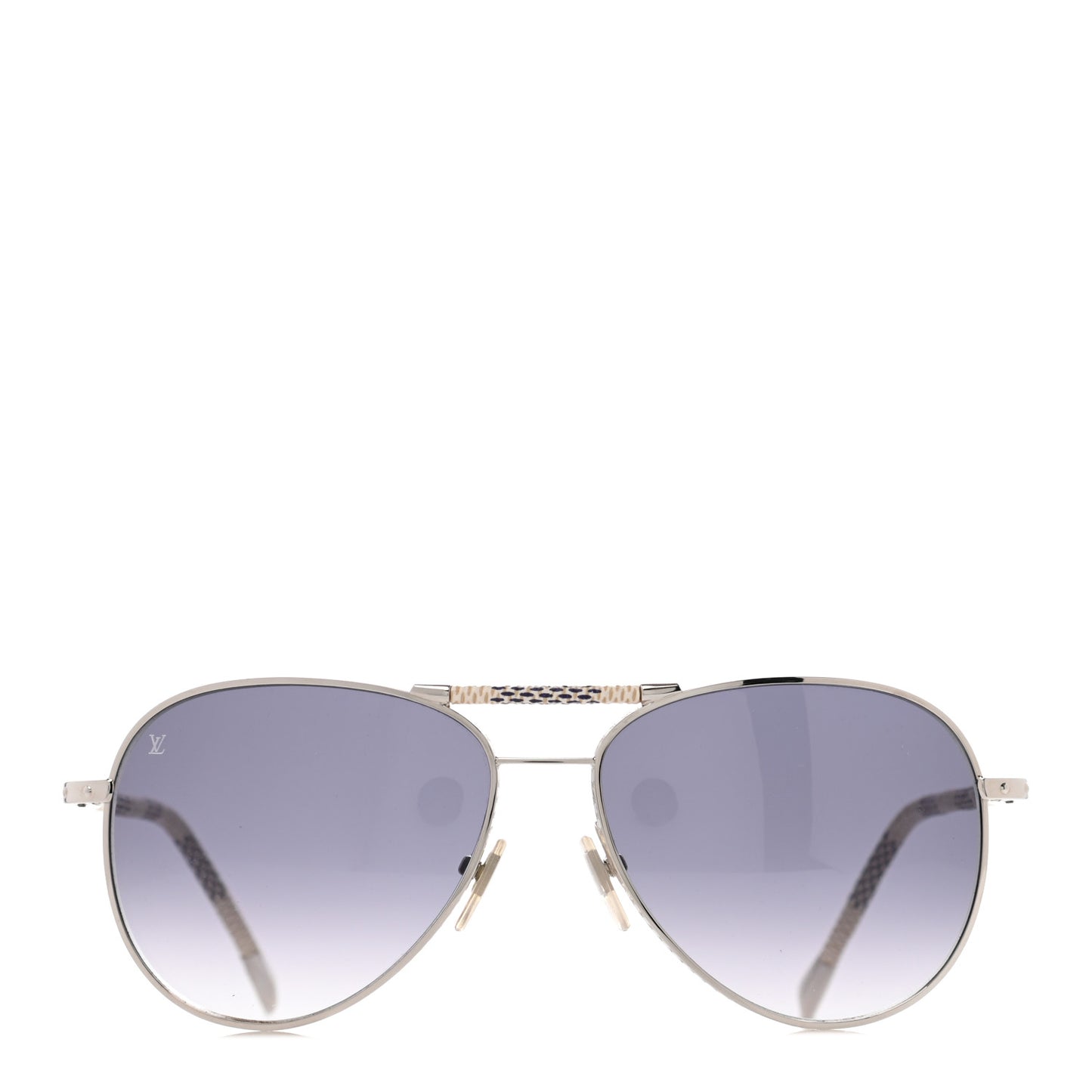 Damier Azur Conspiration Pilote Aviator Sunglasses Z0203U