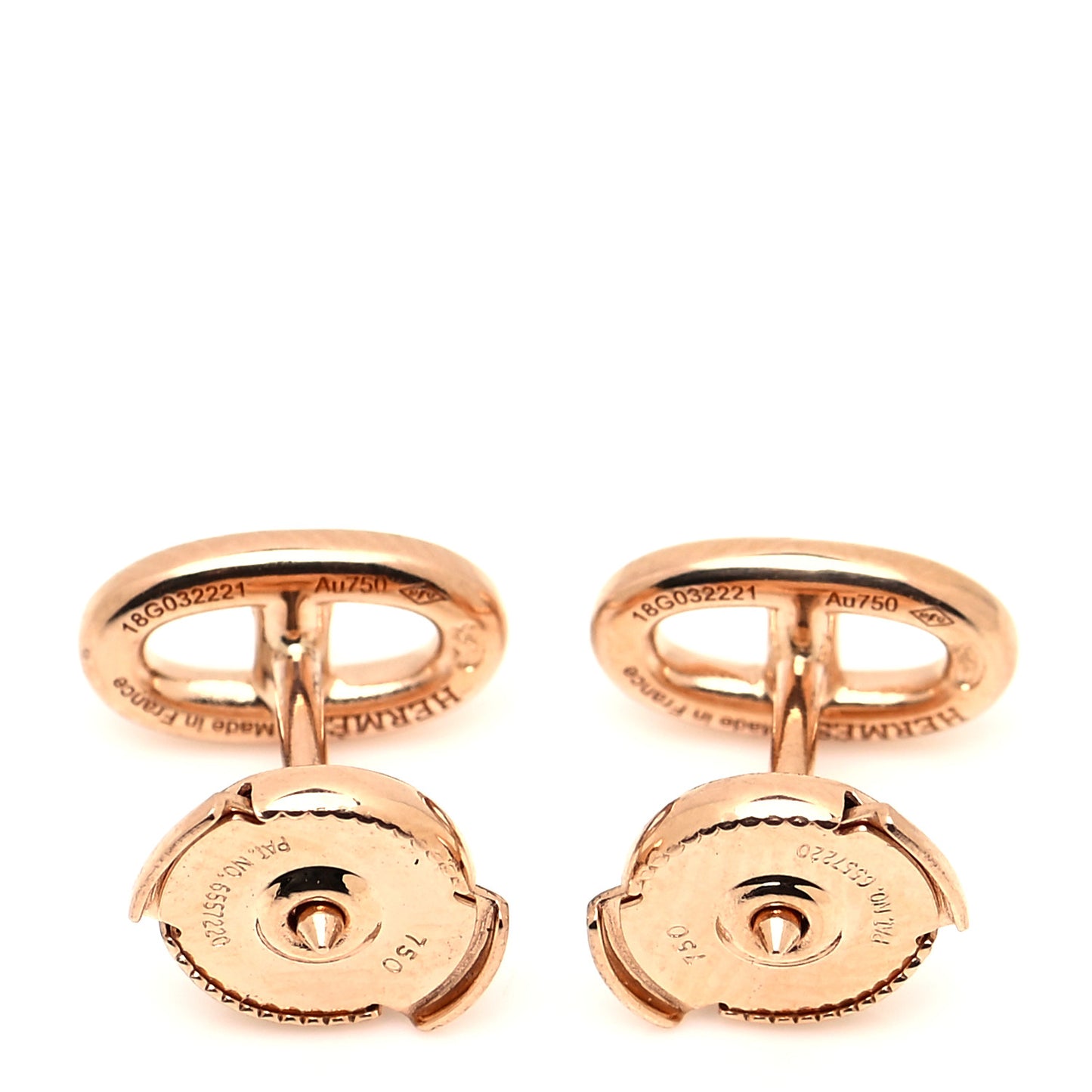 18K Rose Gold TPM Farandole Stud Earrings