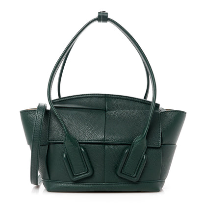 Bottega Veneta Grained Calfskin Maxi Intrecciato Mini Arco 33 Raintree 1 of 10