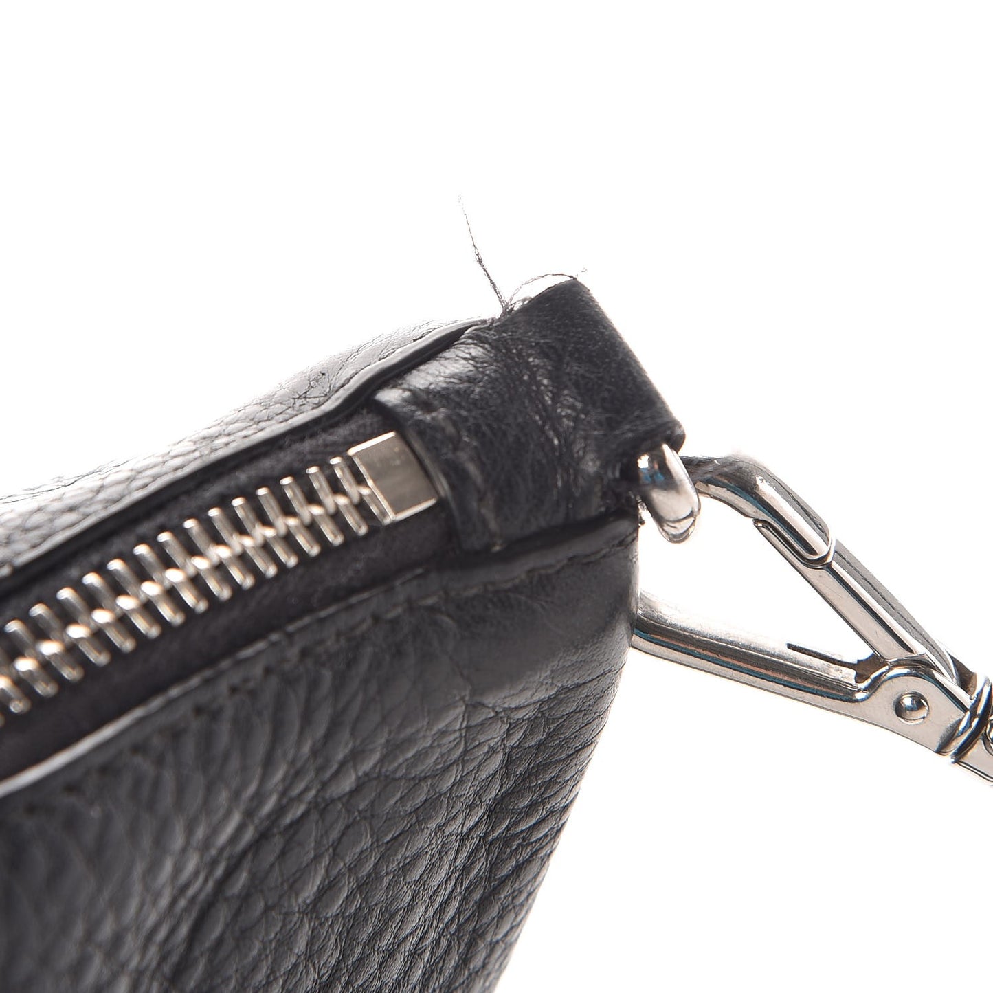 Vitello Daino Crossbody Bag Black