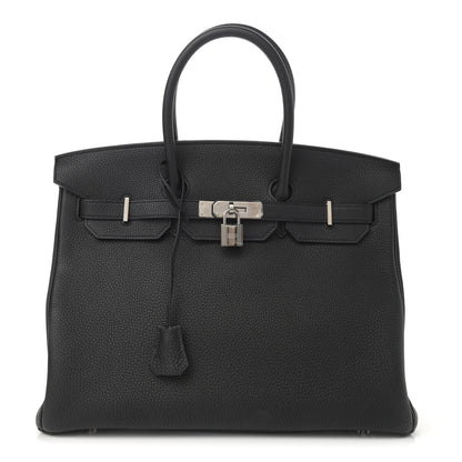 Hermes Togo Birkin 35 Black 1 of 14