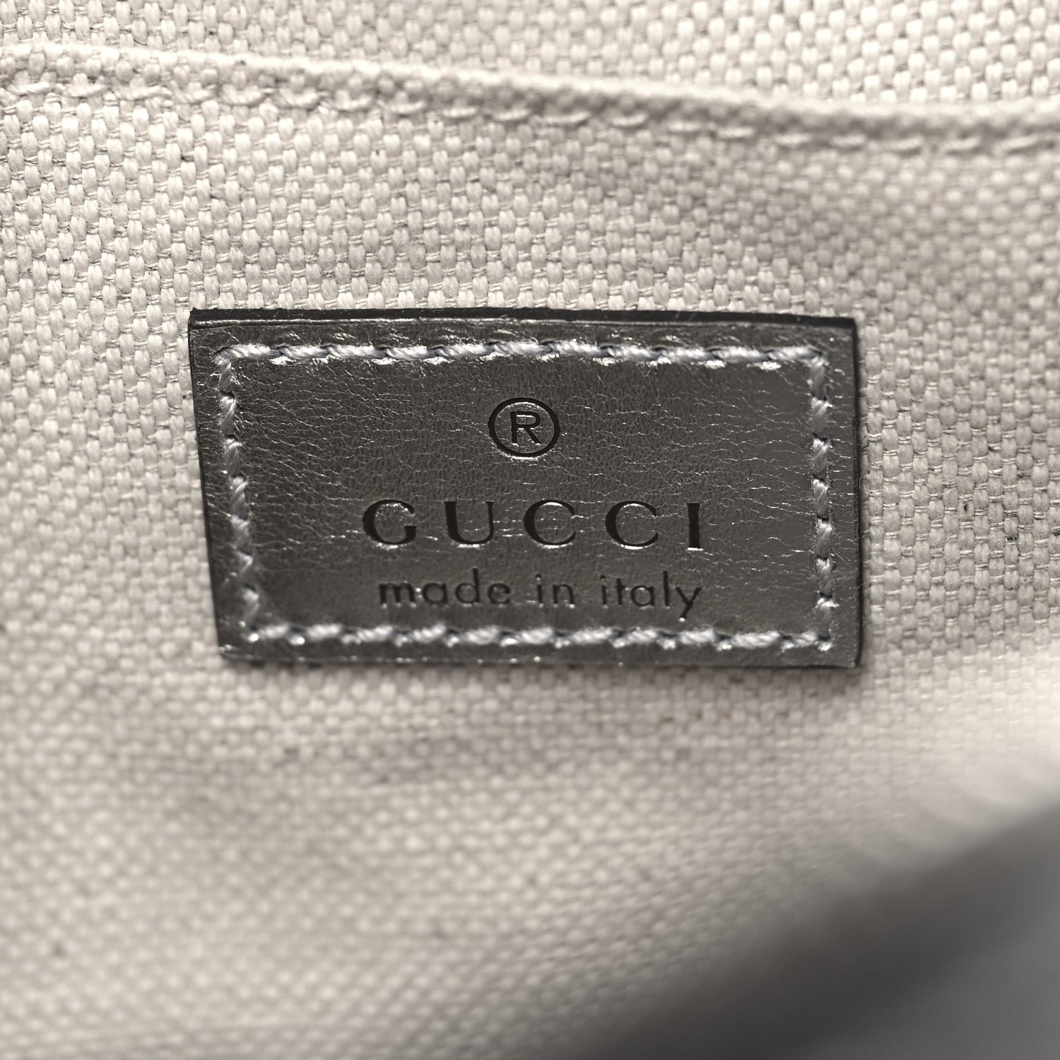 Gucci Metallic Sakai Be Green Calfskin Diagonal Stitched Small Blondie Shoulder Bag Silver 6 of 10