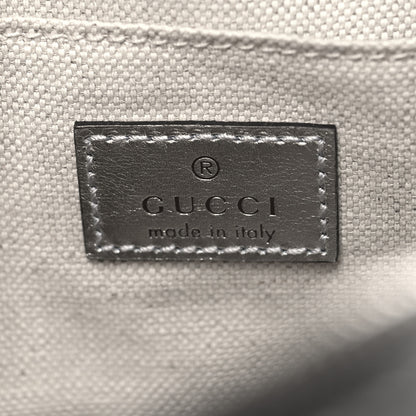 Gucci Metallic Sakai Be Green Calfskin Diagonal Stitched Small Blondie Shoulder Bag Silver 6 of 10