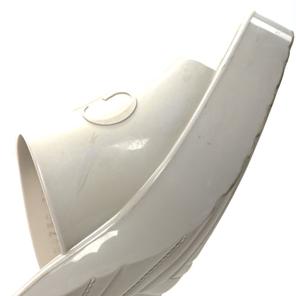 Gucci Rubber Gucci Logo Womens Platform 20/60mm Slide Sandals 38 Mystic White 9 of 14