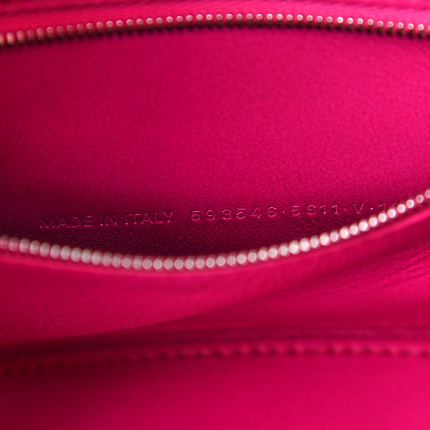 Shiny Box Calfskin Small Hourglass Top Handle Bag Acid Fuchsia