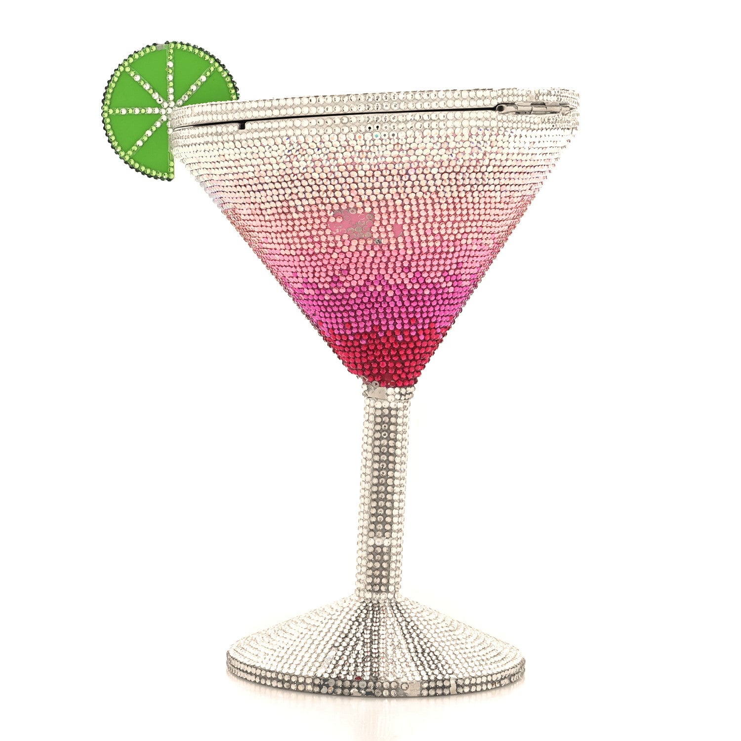 Judith Leiber Crystal Cosmopolitan Minaudiere Clutch Multicolor 3 of 19