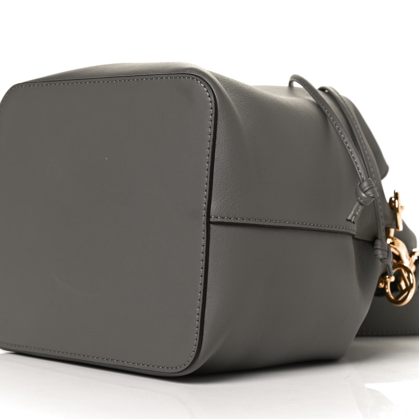Vitello Grace Matte F is Fendi Grande Mon Tresor Bucket Bag Argilla