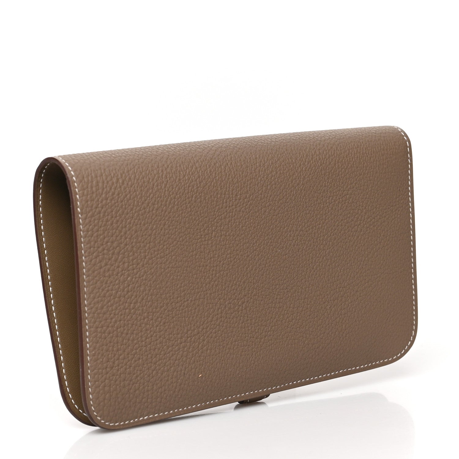 Hermes Togo Dogon Duo Wallet Etoupe 4 of 11