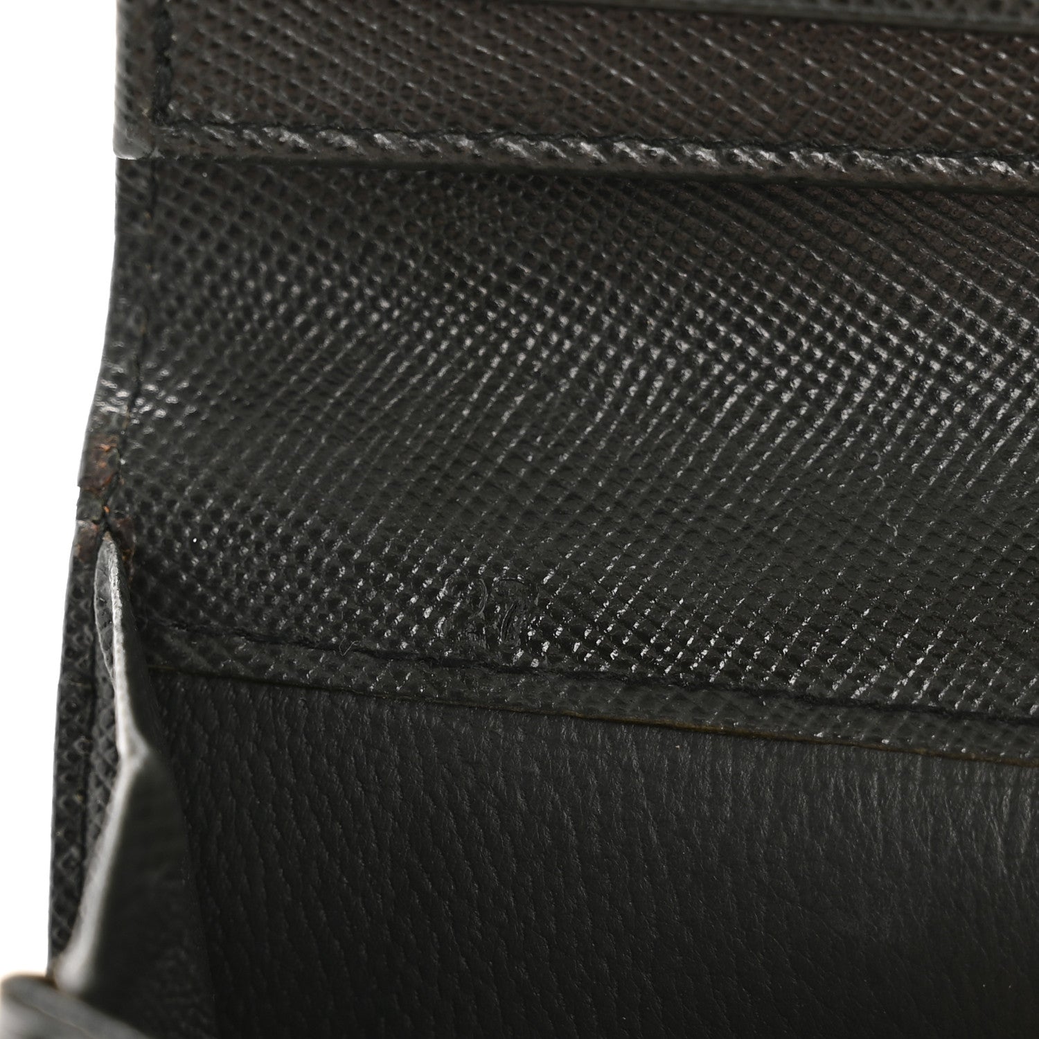 Prada Saffiano Bi-Fold Wallet Black 8 of 9