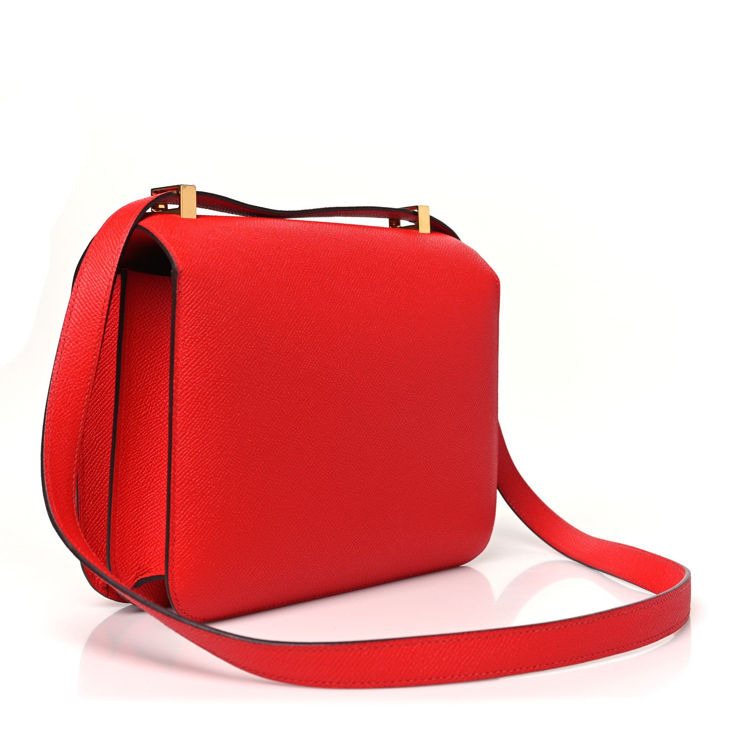 Hermes Epsom Constance 24 Rouge de Coeur 3 of 11