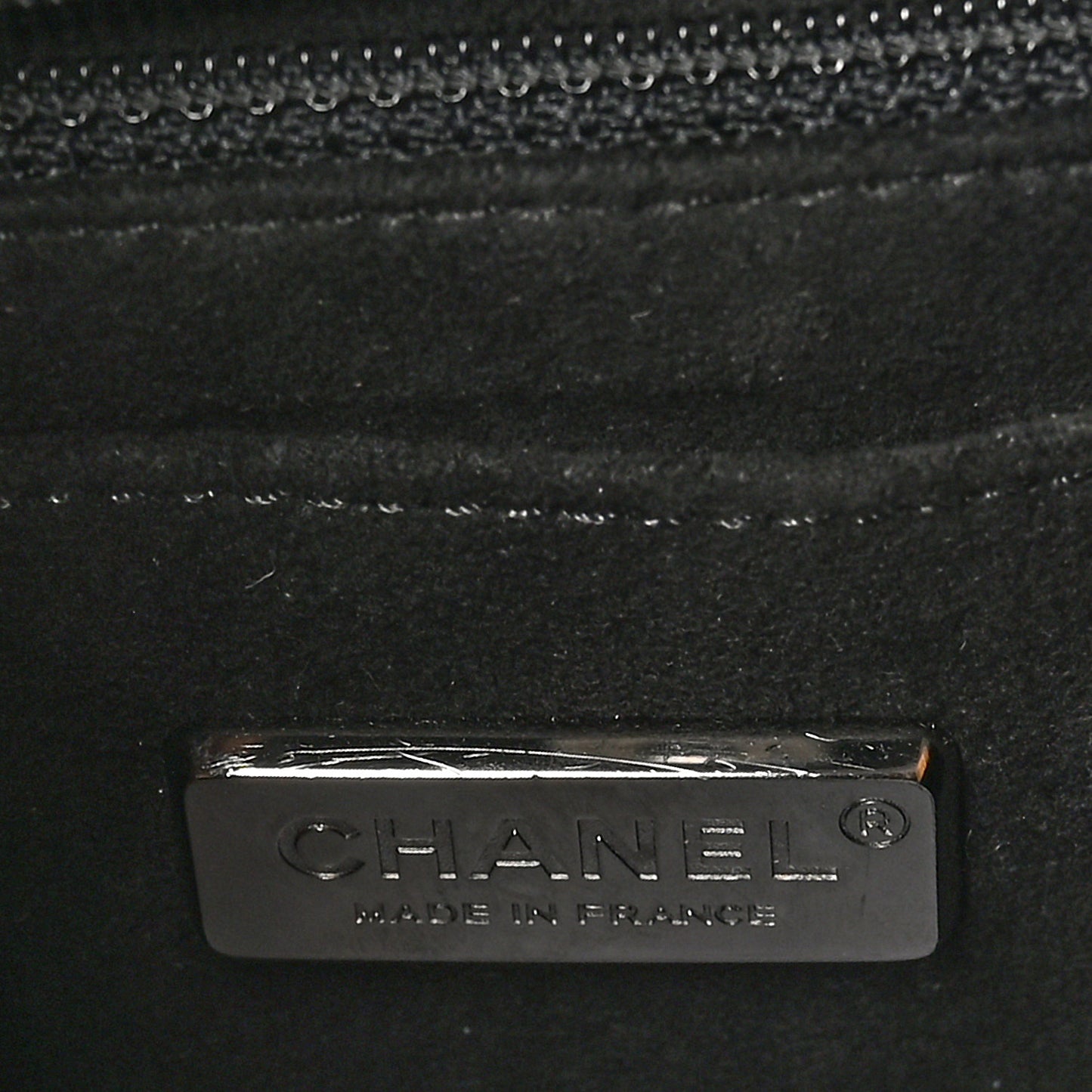 Metallic Snakeskin Mini Rectangular Flap Dark Silver