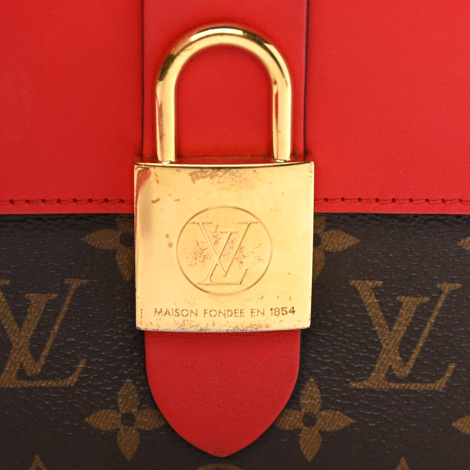 Louis Vuitton Monogram Locky BB Coquelicot 14 of 16