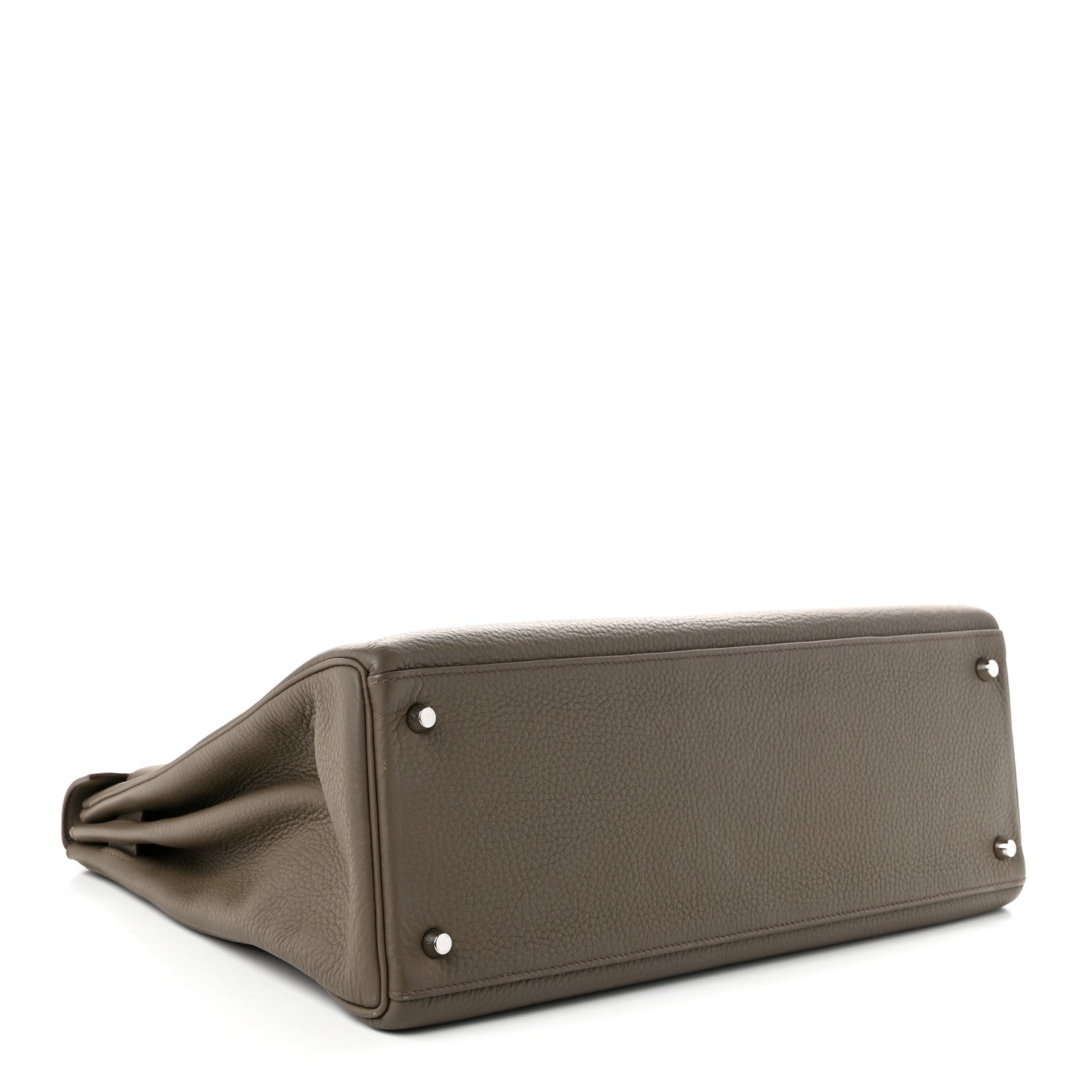 Hermes Togo Kelly Retourne 40 Etain 4 of 11