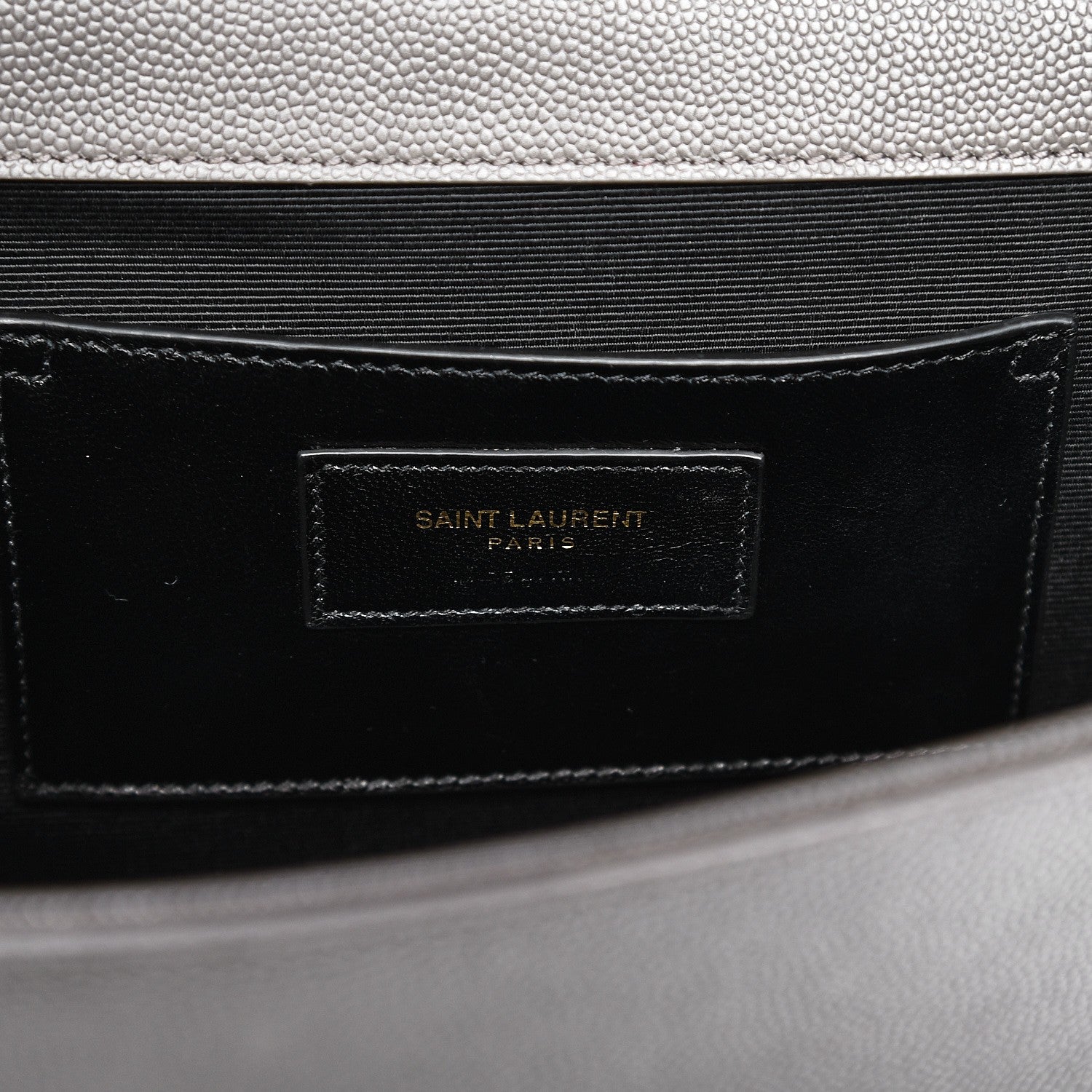 Saint Laurent Grain De Poudre Large Classic Monogram Kate Satchel 7 of 8