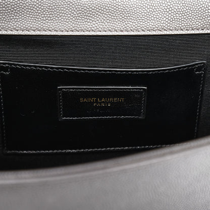 Saint Laurent Grain De Poudre Large Classic Monogram Kate Satchel 7 of 8