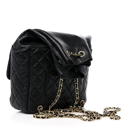 Chanel Lambskin Quilted Large In Seoul Backpack Black 3 of 9