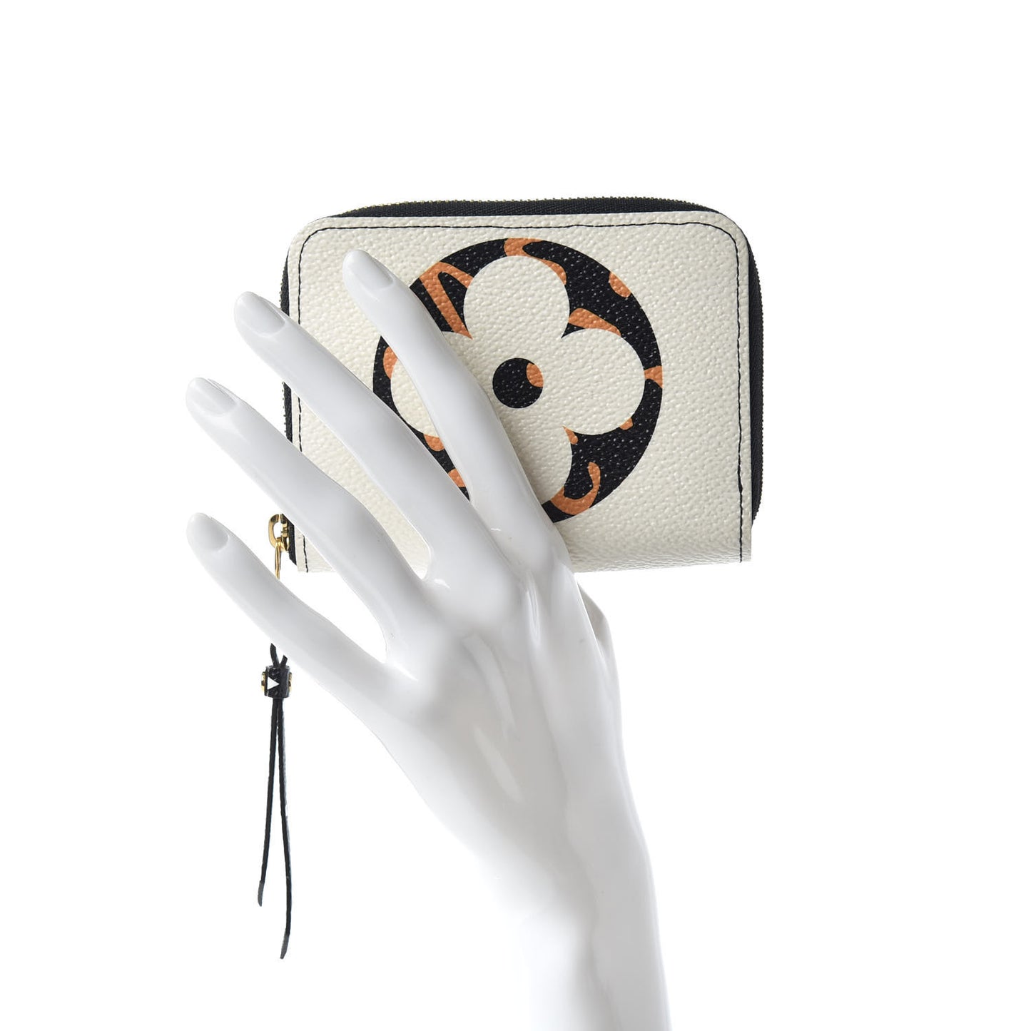 Monogram Giant Jungle Zippy Coin Purse Ivory