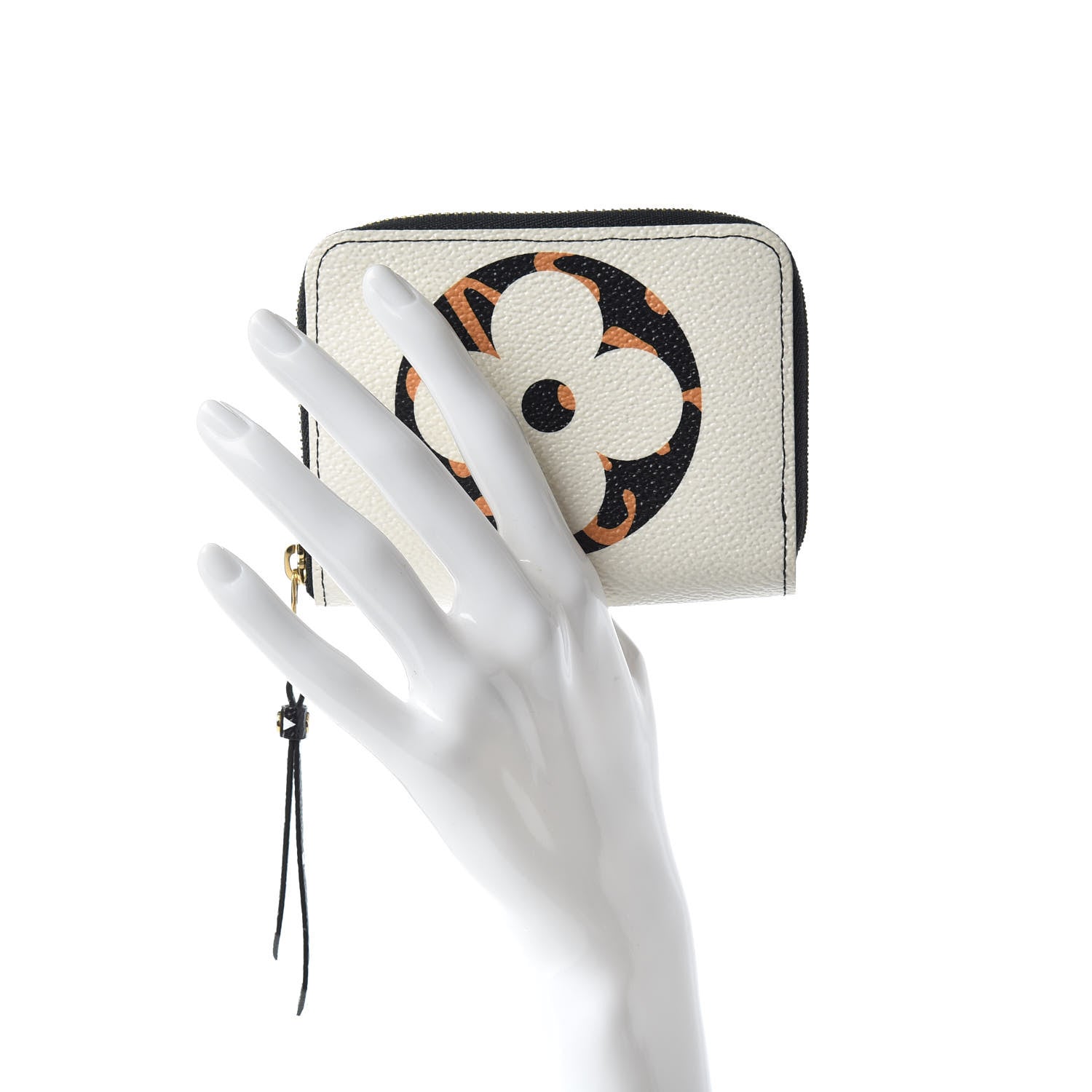 Louis Vuitton Monogram Giant Jungle Zippy Coin Purse Ivory 2 of 7