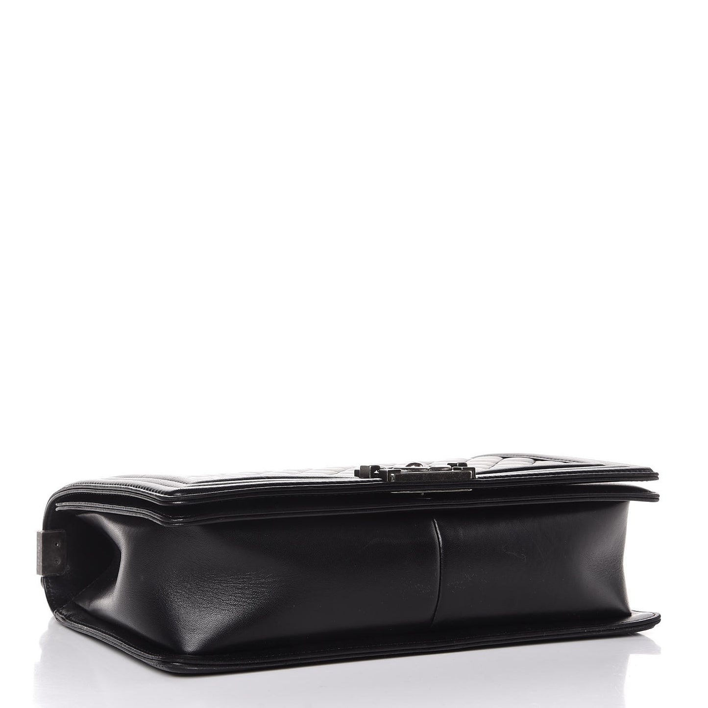 Lambskin Quilted New Medium Boy Flap Black