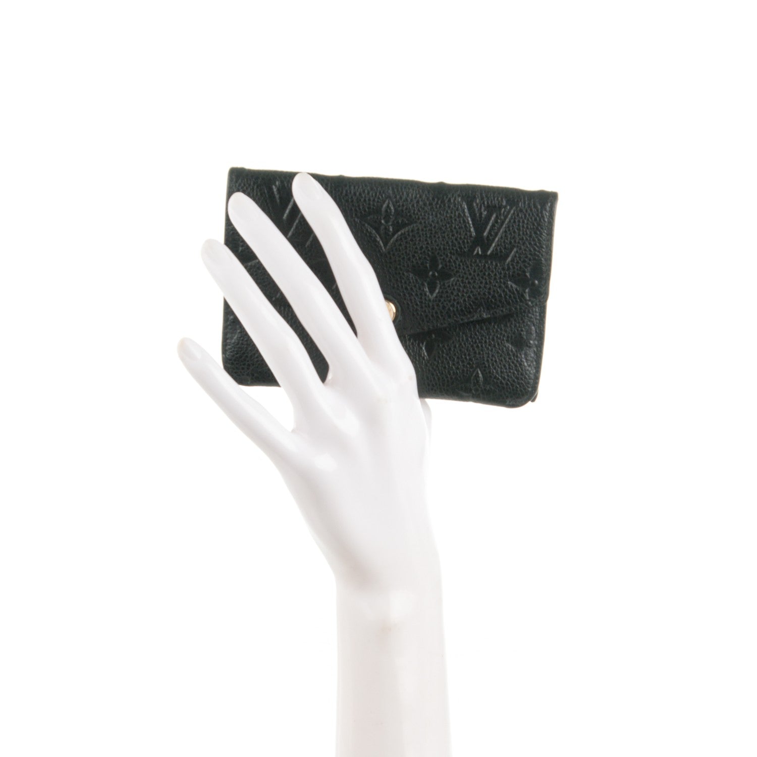Louis Vuitton Empreinte Key Pouch Black 2 of 7