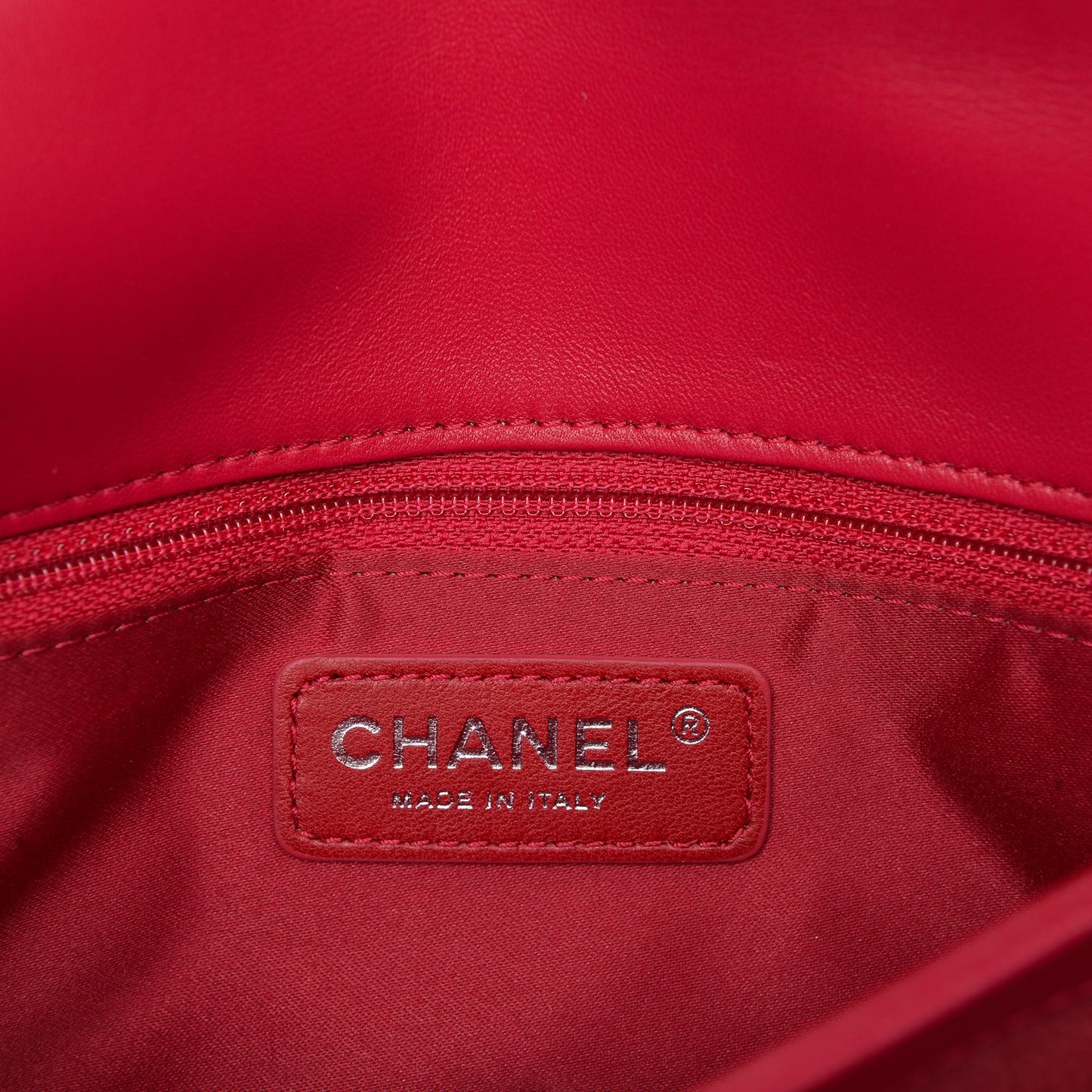 Lambskin Quilted Jumbo Chanel 3 Flap Dark Pink