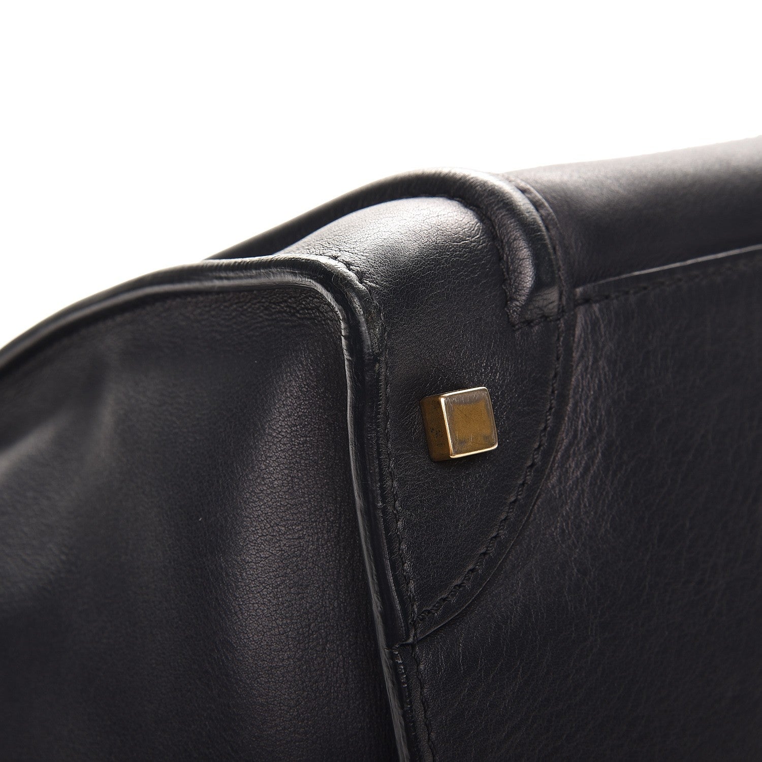 Celine Smooth Calfskin Mini Luggage Navy Blue 12 of 16