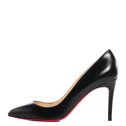 Christian Louboutin Kid Pigalle 85 Pumps 38 Black 1 of 7