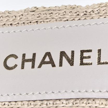 Chanel Braided Cord CC Mules 40 Light Beige 6 of 6