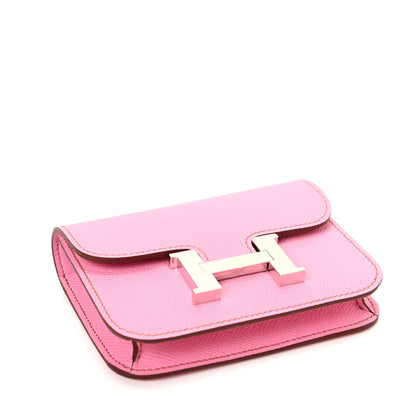 Hermes Epsom Constance Slim Wallet 5P Pink 4 of 8