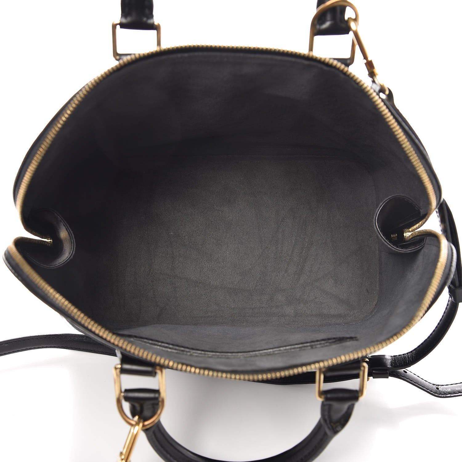 Louis Vuitton Epi Alma PM Black 5 of 13