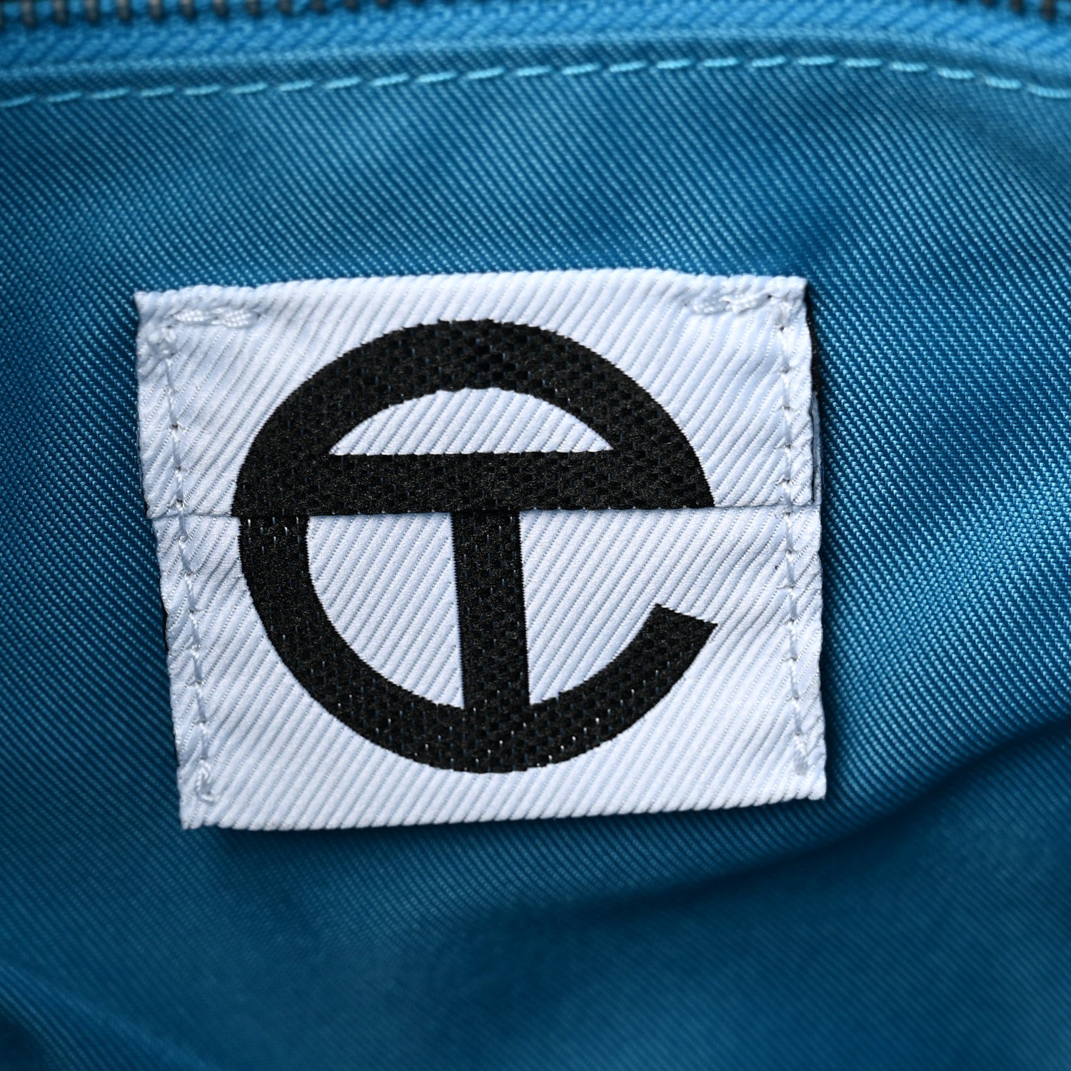 Telfar Vegan Leather Medium Shopping Bag Cyan 6 of 10