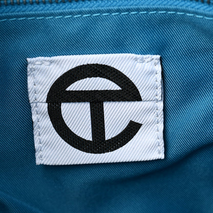 Telfar Vegan Leather Medium Shopping Bag Cyan 6 of 10