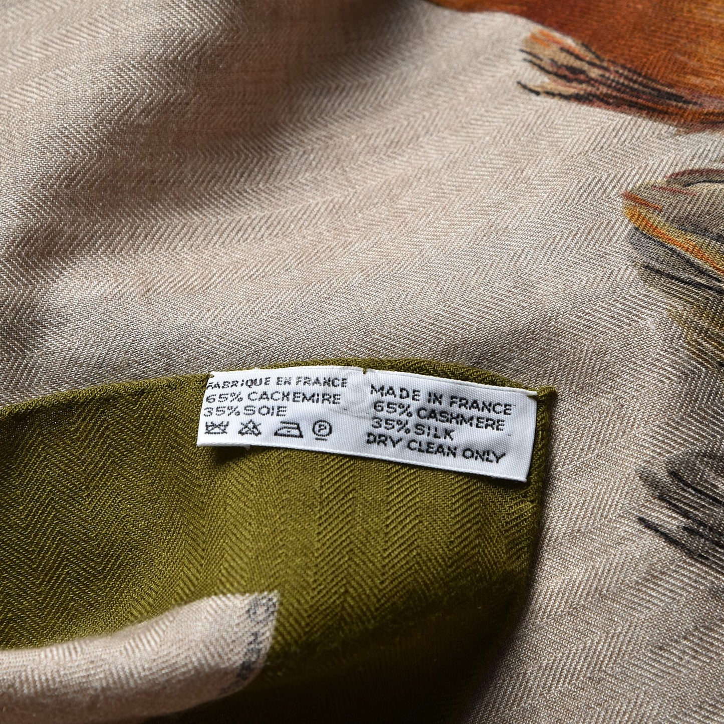 Cashmere Silk Belle Chasse Scarf 90